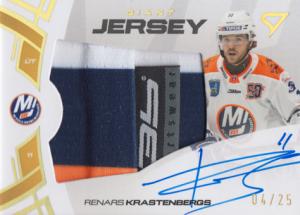 Krastenbergs Renārs 24-25 Tipos Extraliga Giant Jersey Auto #GJS-RK