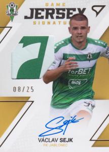 Sejk Václav 22-23 Fortuna Liga Game Jersey Auto #GJS-VS