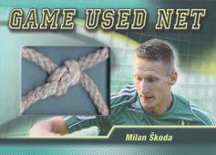 Škoda Milan 2011 Warriors from Ďolíček Game Used Net #GUN-MŠ