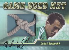 Budínský Lukáš 2011 Warriors from Ďolíček Game Used Net Auto #GUN-LB