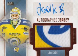 Kašík Libor 22-23 GOAL Cards Chance liga Autographed Jersey #JA-42