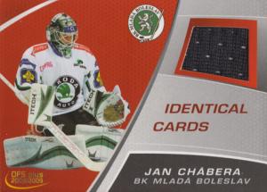 Chábera Jan 08-09 OFS Plus Jersey Identical Cards #J07