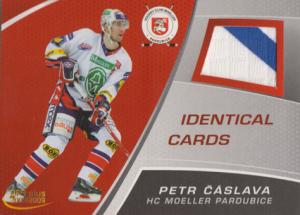 Čáslava Petr 08-09 OFS Plus Jersey Identical Cards #J18