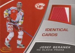 Beránek Josef 08-09 OFS Plus Jersey Identical Cards #J22