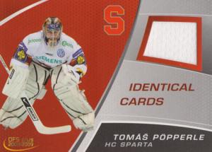 Pöpperle Tomáš 08-09 OFS Plus Jersey Identical Cards #J24