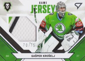 Krošelj Gašper 21-22 Tipsport Extraliga Game Jersey #JS-GK