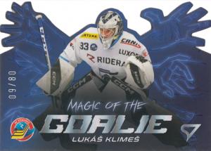 Klimeš Lukáš 23-24 Tipsport Extraliga Magic of the Goalie Die Cut Limited #MG-04