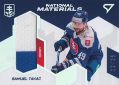Takáč Samuel 2023 Hokejové Slovensko National Materials Jersey #NM-ST
