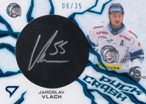 Vlach Jaroslav 24-25 Tipsport Extraliga Puck Crash Auto #PC-JV