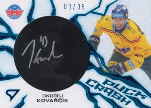 Kovařčík Ondřej 24-25 Tipsport Extraliga Puck Crash Auto #PC-OK