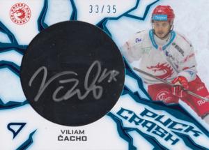 Čacho Viliam 24-25 Tipsport Extraliga Puck Crash Auto #PC-VC