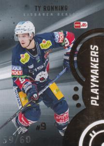 Ronning Ty 23-24 Playercards DEL Playmakers Gold #PM-02