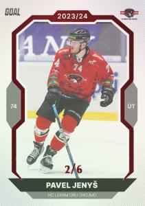 Jenyš Pavel 23-24 GOAL Cards Chance liga Red #397