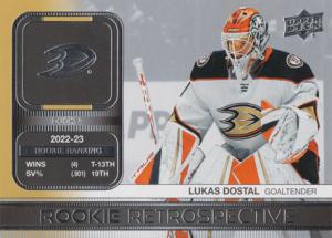 Dostál Lukáš 23-24 Upper Deck Rookie Retrospective #RR-3