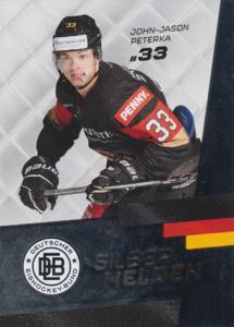 Peterka John Jason 23-24 Playercards DEL Silber Helden #SH-09