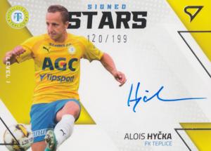 Hyčka Alois 22-23 Fortuna Liga Signed Stars Level 1 #SL1-AH