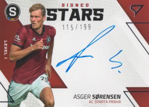 Sørensen Asger 22-23 Fortuna Liga Signed Stars Level 1 #SL1-AS