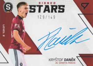 Daněk Kryštof 22-23 Fortuna Liga Signed Stars Level 2 #SL2-KD