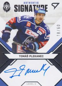 Plekanec Tomáš 21-22 Tipsport Extraliga Signed Stars Level 2 #SL2-TP