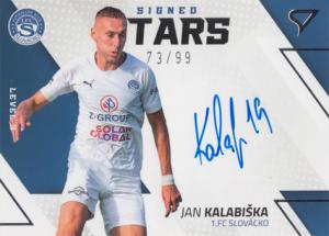 Kalabiška Jan 22-23 Fortuna Liga Signed Stars Level 3 #SL3-JK