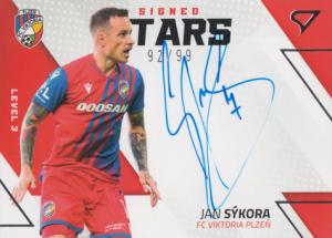 Sýkora Jan 22-23 Fortuna Liga Signed Stars Level 3 #SL3-SY