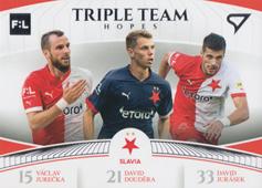 Jurečka Douděra Jurásek 22-23 Fortuna Liga Triple Team Hopes #TT-02