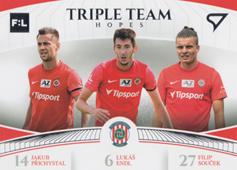 Přichystal Endl Souček 22-23 Fortuna Liga Triple Team Hopes #TT-16