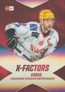 Urbas Jan 22-23 Playercards DEL X-Factors #XF-04